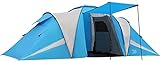 TIMBER RIDGE Zelt 4-6 Personen 2 Kabinen | Camping Zelt mit Vorzelt Stehhöhe | Familienzelt großen...