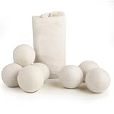 Trocknerbälle für Wäschetrockner – 8er Set XXL Trocknerbälle aus 100% Neuseeland Schafwolle...