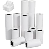 Hemobllo 20 Rollen Thermopapierrolle 57x30mm für Kassen und Kreditkartenterminals Unbedrucktes...