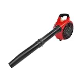 25,4cc 750W Handheld Benzin Laubsauger 2-Takt-Motor 7000U/min,Benzin Laubbläser mit 4,59ft³/h...
