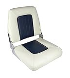 SAWESTO ALLPA Bootssitz Klappsitz Coach Premium | klappbarer Bootsstuhl/Vinyl wetterfest &...