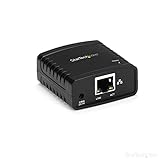StarTech.com 10/100Mbit/s Ethernet auf USB 2.0 Netzwerk Printserver - Windows 10 - LPR - LAN USB...