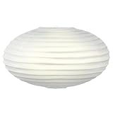 IMIKEYA Papierlaternen Oval: Weiß 40cm Lampenschirm Hängelampe Papier Oval - Chinesisch japanische...
