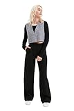TRENDYOL Damen Trendyol der Mutor-grundn Pants, Schwarz, 36 EU