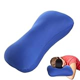 Mikroperlenkissen | Nackenkissen | Tragbare ergonomische Kopfstütze für Reisen Flug Auto Flugzeug...