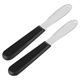 Bamberg Buttermesser Buttermesser Buttermesser - 3-In-1-Edelstahl-Buttermesser mit Gezahnten und...