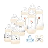MAM Easy Start Anti-Colic Set | Babyflaschen-Set für Neugeborene | 94% Akzeptanz | 80 % weniger...