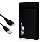 SUHSAI Externe Gaming-Festplatte, tragbares USB 3.0-Laufwerk,...
