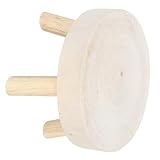 Toyvian Blumentopfständer aus Massivholz Niedriger Pflanzenständer für Balkon und Garten...