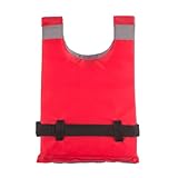 Leichte Rettungsweste für Erwachsene, 30 x 45 cm, Schwimmweste für Kajak, verstellbare Schnalle,...