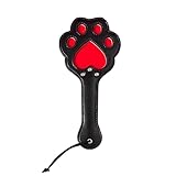SM Paddel aus Leder, 1 Stück SM Bondage Paddel, Niedliche Katzenpfotenform Paddel, Spanking Paddle,...
