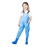 Turn Bekleidung Kinder Wathose für Kinder, Jungen und Mädchen, Angel-Wathose mit Tasche für...