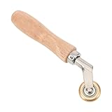 Holibanna Handroller Werkzeug für Dacharbeiten Hochwertiger Andrückroller Holz für Vinyl Folie...