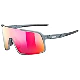 Uvex cellon Sonnenbrille für Damen und Herren - Leichte Sportbrille mit verspiegelten Gläsern,...