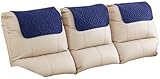 ILiemao Armlehnenbezug Armlehnenschutz Armlehnenbezüge Kopfschutz Für Sofa Bezug Couch Arm...
