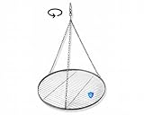 Generisch Edelstahl Grillrost Restposten Ø 60 cm – Feingliedriger Grillrost, rund mit Drehwirbel,...