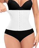 Werkiss Damen Shapewear Korsett Bauchweg Body Shaper Waist Trainer Corset Shapewear Formend Stark...