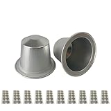 100 Stück Aluminiumfolien Für Kaffeekapseln Mit Dichtungsdeckeln Aufkleber Für Kaffeekapseln...