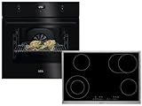 AEG AB12B Set Backofen BEK43511XB + Glaskeramikkochfeld HK834060X