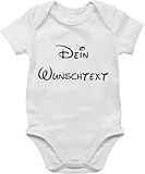 Baby Body Junge Mädchen - Aufdruck selbst gestalten - Wunschtext I Geschenk mit eigenem Text...