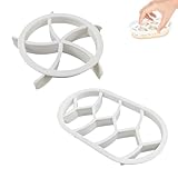 2 Stück Brötchenstempel Set 1 Satz Backen Mit Christina Semmelstempel Plätzchen Keksformen Brot...