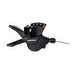 SHIMANO Unisex – Erwachsene SL-M315 Schalthebel, schwarz, 7-Fach