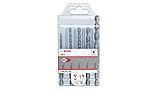 Bosch Professional 5 tlg. HEX-5 Betonbohrer Set (für Beton, 4/5/6/8/10 mm, Zubehör...