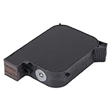 Jectse HD -Druck -Abtinkartusche, Schnell Trocknende Tragbare Schwarze Tintenpatrone für Handheld...