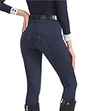 NihaoWXM Sports Reitleggings Reithose for Frühling und Sommer, gestrickt, hochelastisch, schmal...