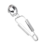 Kochzange – rostfrei, ergonomischer Federschneckenclip | Edelstahl-Clips Federzange, Griff Kochen...