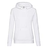 Fruit of the Loom Classic Hooded Sweat Lady-Fit - Farbe: White - Größe: L