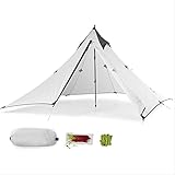 Camping Zelt Zelt EIN-Mann-Zelt Minarett Wanderzelt 20D Silikon Wasserdicht Ultraleicht Camping...