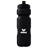 Erima Unisex – Erwachsene Zubehör Team Trinkflasche (7242201), schwarz, 1