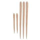 Holz Handwebstuhl Stick Set, Holzweb Häkelnadel für Strickhandwerk zum Selbermachen Webnadel 5...