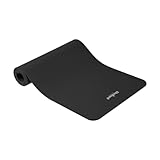 Hochwertige Yogamatte für Pilates, Fitness und Yoga REBEL ACTIVE RBA-3150-BK; 183x61 cm, Dicke 1...