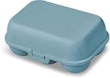 Koziol EGGS TO GO MINI Eierbox für 6 Eier | Transportbox, Aufbewahrungsbox | biozirkulärer...
