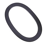 HOMSFOU Moderne Hausnummer aus Aluminiumlegierung 12 Zoll Schwarz Metall Hausnummernschild für...