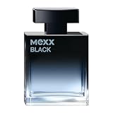 MEXX BLACK Man Eau de Parfume, verführerisch-intensiver Duft mit aquatisch-holzigen Noten für...