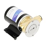 Frischwasserpumpe, 12V Selbstansaugende Bilgepumpe 23 L/min, 6 Gpm Elektrisch Kreiselpumpe für...