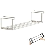 Erweiterbares Teleskopregal – vielseitiges Schuhregal & zusammenklappbare Unterspüle Aufbewahrung...