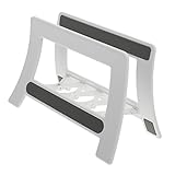SHINEOFI Tablet Halterung für Laptop und Tablets Faltbarer Stabiler Ständer Weiß Ergonomisch für...