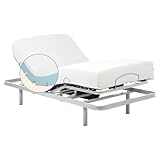 Geriafy Packung mit Gelenkbett, verstärkt mit viskoelastischer Matratze von 20 cm Tencel, kühler...