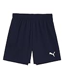 PUMA Unisex Kinder Teamrise Jr Shorts, Peacoat-puma White, 140 EU