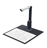 MKHFP Dokumentenscanner mit OCR-Kamera-Visualisierer for den Unterricht, USB 13–25 MP HD-Scanner...