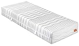 sleepling 190156 Gelschaum Matratze Innovation 400, 8 cm Memory Foam Auflage, Wendegriffe,...