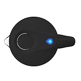 PearlCo Glas-Wasserfilter - Ersatzdeckel ohne Zubehör (Schwarz)