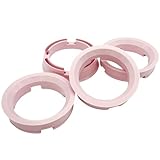 4x Zentrierringe 72,6-57,1 | 72.6 auf 57.1 | Rosa | für MAM Keskin