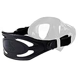 SCUBAPRO Silikon Maskenband für Volta, Scout, Orbit, MIRA, FINI, Clear VU2 UVM. (Black)