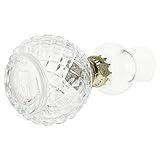 SEWACC Vintage Glas Kerosinlampe Öllampe Retro Dekorative Öllaterne mit verstellbarem Feuer-Docht,...