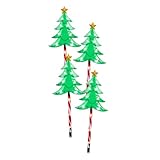 GENTRAX Lichterkette Lichterbaum Candy Pole Stakes 4pc 40 LEDs